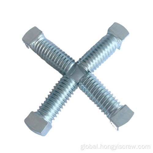 Hex Head Flange Bolt Customize Carbon Steel Square Head Bolts OEM Supplier